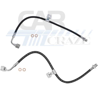 Гидравлический шланг тормоза Sunsong 2 шт передний левый правый для Chevrolet C10 1975-1978 - Изображение 1 из 4