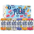 Polar Seltzer Water Sampler Variety Pack, 12 fl oz cans, 18 pack