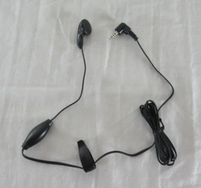 Auriculares con cable individuales para teléfono celular Nokia con clip Q1461 negro conector HDE-2 Foto 1 de 4