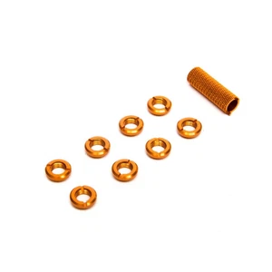 Spektrum Radio Orange Switch Nuts (8) & Wrench - SPMA1303 - Picture 1 of 1
