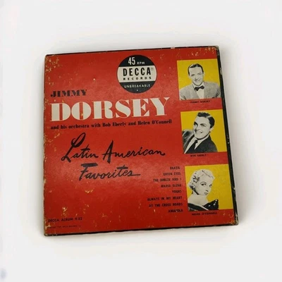 Jimmy Dorsey Latin American Favorites 45 rpm Collection 9-52 - Image 1 of 4