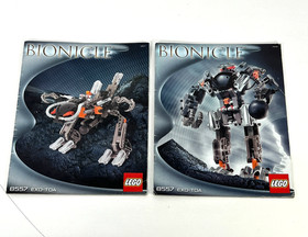 Manual Only* Bionicle Exo-Toa 8557 Titans Suit of Armor - Retired Lego Bionicle