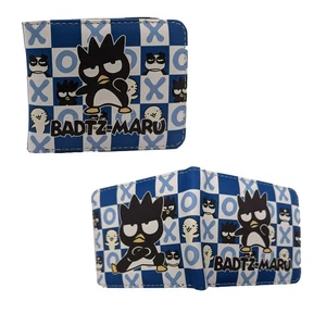 Neu Bad Badtz-Maru Tic Tac Toe HELLO KITTY BiFold Geldbörse Kiti Howaito - Bild 1 von 2
