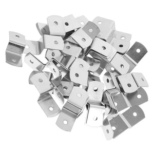50 Pcs Hardware Hook Corner Canvas Offset Printing Clip Frame Clips - Picture 1 of 12