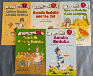 Lot of 5 AMELIA BEDELIA Chapter Books by Herman Parish Grade 2 Paper Back Cover - Bild 1 von 3