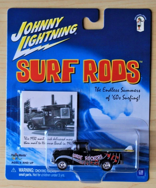 Camioneta Chevy Johnny Lightning Surf Rods 2000 "Wave Rockers" 1/64 Foto 1 de 1