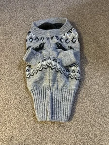 H&M Hundepullover Wollmischung Jacquard-Strick Größe S - Bild 1 von 5