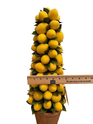 🍋 Лимон топиарий декор — 21» высотой 🍋 - Изображение 1 из 4
