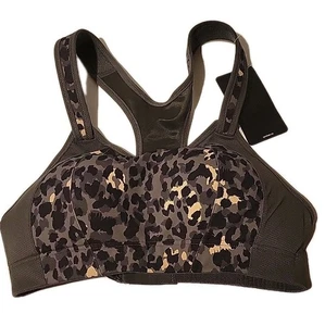 SYROKAN 32B Sport BH High Impact Support Wireless Bounce Control Leopard Neu - Bild 1 von 10