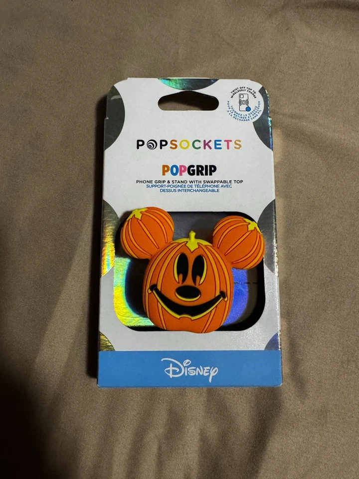 Popsocket Pop Grip Disney Mickey Mouse como calabaza Holloween - Nuevo con etiquetas Foto 1 de 2