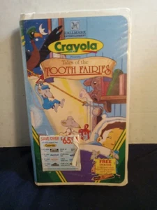 Crayola Presents Tales Of The Tooth Fairies (VHS, 1996) Hallmark ~ Neu/Versiegelt - Bild 1 von 2