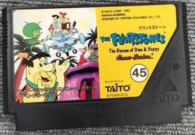 TAITO Flintstones Nintendo Famicom FC Game Software Japan Action Adventure