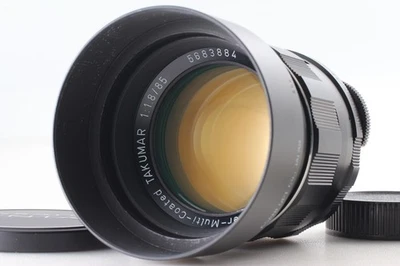 [Top MINT w/ Hood] Pentax SMC Takumar 85mm f1.8 MF Lens for M42 From JAPAN - Image 1 of 4