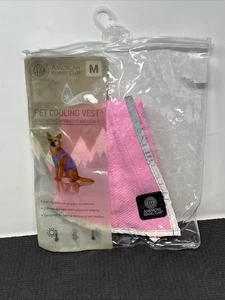 Chaleco de enfriamiento para mascotas American Kennel Club tamaño mediano rosa 12-13 pulgadas AKC - Imagen 1 de 6
