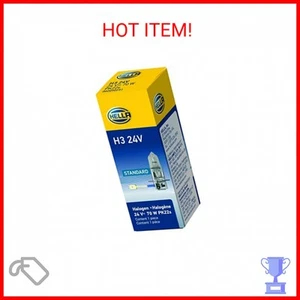 HELLA H3 24V Standard Halogen Bulb, 70W - Picture 1 of 2