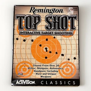 Remington Top Shot PC 1998 jeu vidéo Windows Target Shooting version en boîte - Photo 1/9