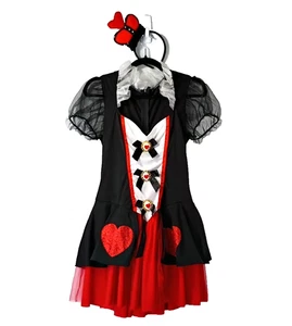 Leg Avenue Royal Queen Of Hearts Halloween Costume Sexy Dress Costume Size M - Picture 1 of 13