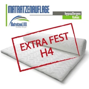 Matratzenauflage KOKOS 90 x 200 Höhe H4 Matratzenschoner Bezug - Bild 1 von 7