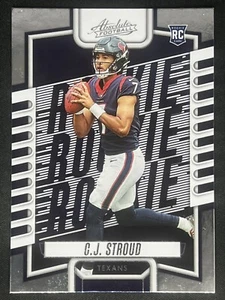 CJ Stroud 2023 Panini Absolute Base Rookie RC #102 | Texans - Bild 1 von 2