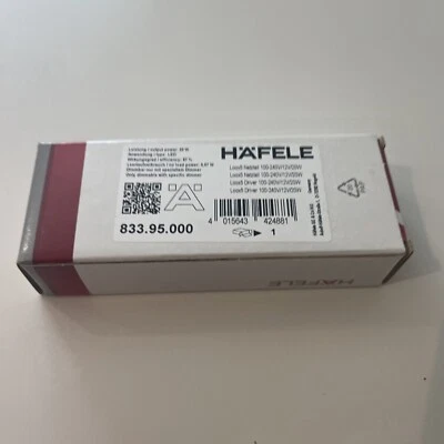 HÄFELE Hafele Loox5 Range 12V LED Light Driver Constant Voltage 833.95.000