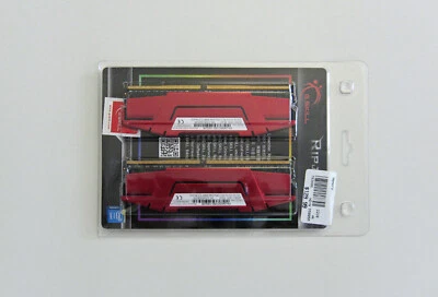 G.Skill RipJaws V Red 16GB (2x 8GB) DDR4-2400 CL15 Desktop Memory - New Open Box - Image 1 of 3