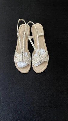 NOVAS sandálias anabela Easy Street tamanho 10M - Imagem 1 de 4