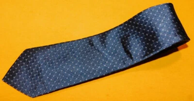 JOHN VARVATOS MADE IN ITALY GREY/LIGHT GREY DOTS MOTIF SLIM TIE - DESIGNER TIES. - Image 1 of 3
