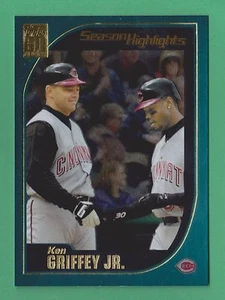 2001 Topps Season Highlights Ken Griffey Jr Cincinnati Reds #389 - Picture 1 of 1