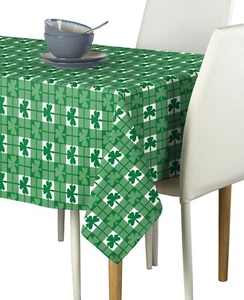 Shamrock Check Signature Tablecloth Assorted Sizes - Picture 1 of 1