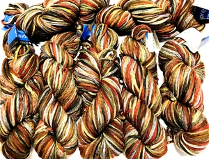 EARTHY MULTI-COLOR 7 100g Skeins 1,036yd Berroco ESPRESSO Soft COTTON+Ac SB YARN - Picture 1 of 21