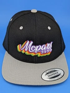 NWT Mopars 5150 Logo Gray Black Yupoong Snapback Classic NEW Genuine Mopars5150 - Picture 1 of 8