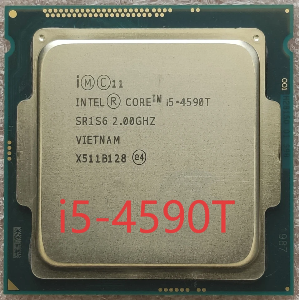 Used Intel Core i5-4590T 2.0GHz SR1S6 Quad-Core 6MB LGA1150 CPU Processor - Image 1 of 1
