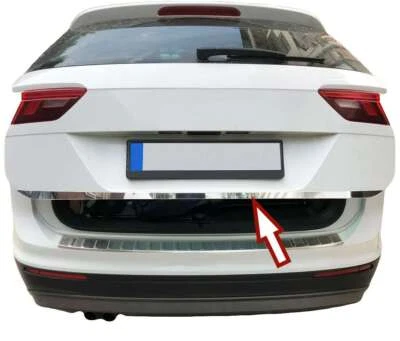 REGLETA DE MALETERO INFERIOR DE ACERO INOXIDABLE adecuada para VW TIGUAN II y ALLSPACE |desde 2016 - Imagen 1 de 4