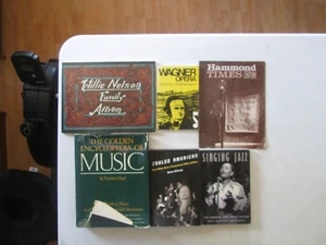 LOT OF 6 BOOKS ON MUSIC Singing Jazz Opera Souled American Golden Encyclopedia - Picture 1 of 3