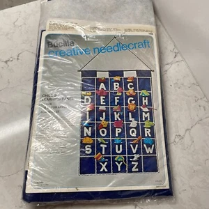 Bucilla Creative Needlecraft ABC Alphabet Child's Learning Panel 1888 16.5 X 23" - Picture 1 of 8