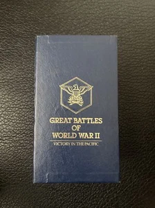 GREAT BATTLES OF WORLD WAR 2 VICTORY IN PACIFIC 4 VHS Reader's Digest 3 - Picture 1 of 2