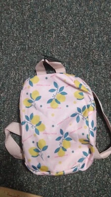 KENDALL + KYLIE Pink  Lemons MINI BACKPACK PURSE Bag NEW WITH TAGS - Image 1 of 4