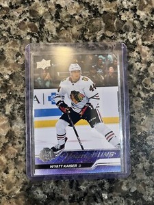 2023-24 Upper Deck Series1 Young Guns Wyatt Kaiser #229 Chicago Blackhawks NM-BT