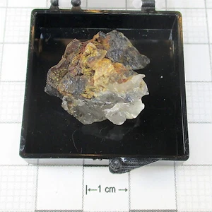 09051 TN Stewartite Diadochite (Grube 1 Litiophilite Pod 1) Emmons Steinbruch Onkel To - Bild 1 von 1