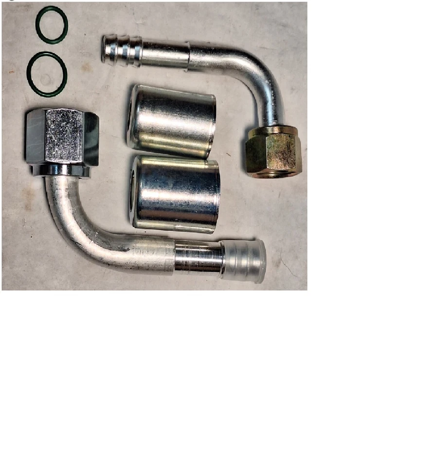 SANDEN SD508 709 TAMA SELTEC COMPRESSOR FITTINGS - Image 1 of 1