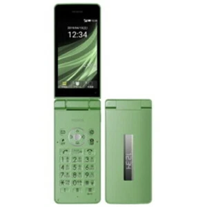 SHARP AQUOS Keitai 3 805SH Softbank Unlocked Green SIM Free flip phone JAPAN - Picture 1 of 13