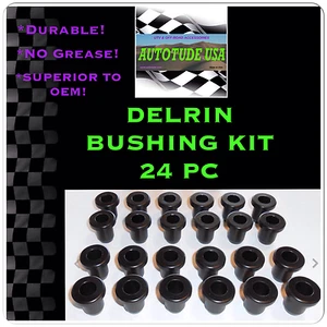 2014 Ranger 4x4 400, 24 PC Rear Control Arm A-ARM DELRIN Bushings Kit *DURABLE!* - Picture 1 of 2