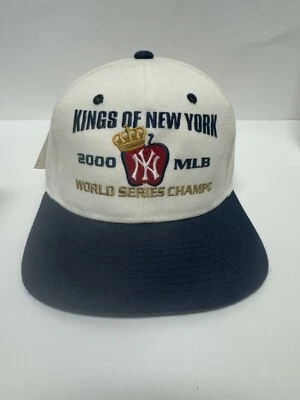 Sombrero de colección de los Yankees de la Serie Mundial de los Yankees de Nueva York 2000 Kings of New York - súper raro Foto 1 de 4