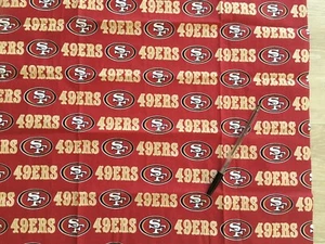 San Francisco Sport waitress Half Waist Apron 3 pocket restaurant Football Janet - Picture 1 of 2