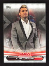 2019 Topps WWE Raw Base Card Corey Graves #18