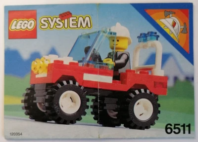 Notice Lego System City 6511 Rescue Runabout - Livret d'instructions uniquement - Photo 1/2