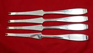 4 raccoglitori aragosta vintage in argento 800 tedesco design classico (#3940) - Foto 1 di 2