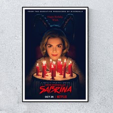 Chilling Adventures Of Sabrina Kiernan Shipka TV Glossy Print Wall A4 Poster