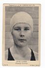 Joyce Clarke 1954-55 A&Bc Sports Card Swimming Champion