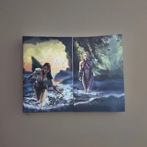 RED SONJA #9 / DRACULINA #4 RON LEARY Virgin Connecting Variants Bundle - Picture 1 of 3